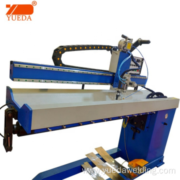 Aluminum pipe straight seam automatic TIG welding machine